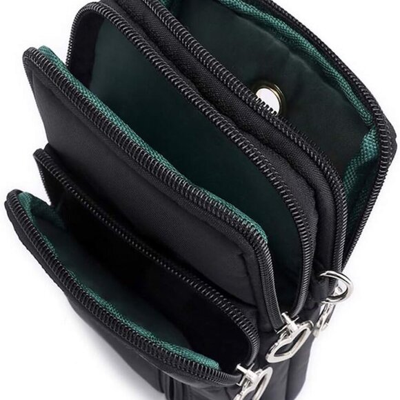 Small Crossbody Wallet Phone Bag Women Mini Crossbody Purse Cell Phone Shoulder - Picture 5 of 8